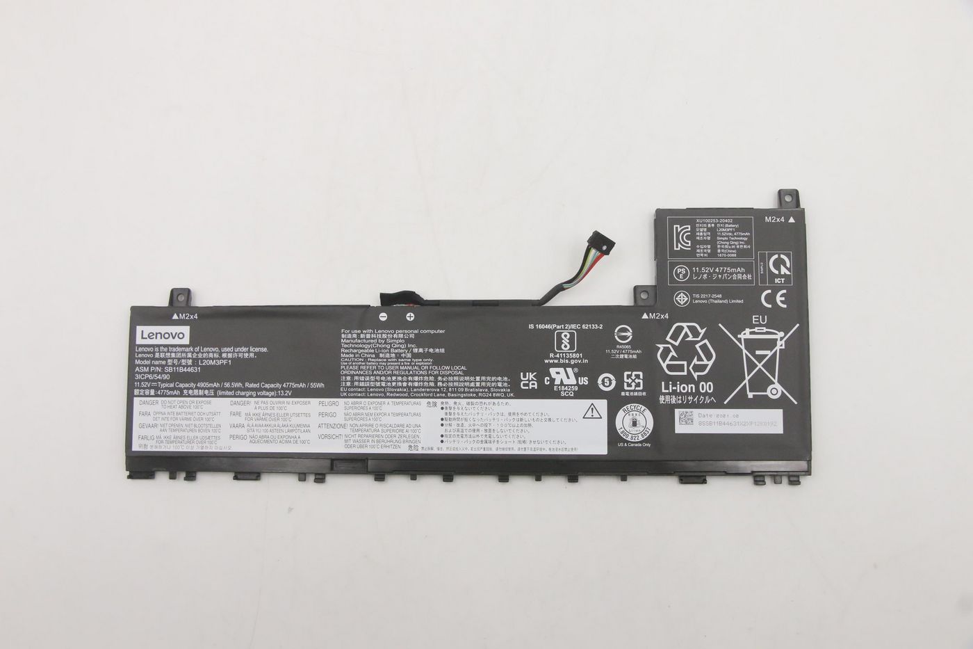 f2txOZH_nkmg0tvHqyRsAg.c-r.jpg Lenovo FRU S560 SP/A L20M3PF1 11.52V56.5Wh3cellbty (5B11B44633)