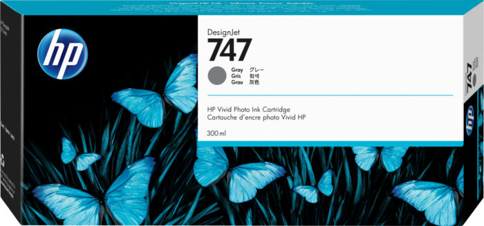 fBC9K6m1XEai6rGQ5Q6fvA.c-r.jpg HP 747 Ink cartridge gray 300ml for HP DesignJet Z 9+ (P2V86A)