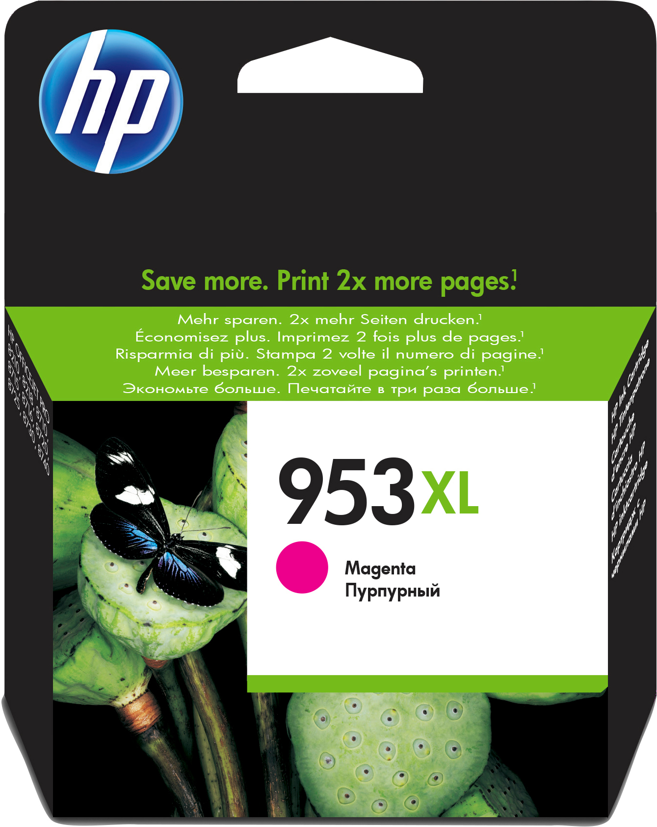 fD_1n3BGHUGM62FxOuT2hA.c-r.jpg HP 953XL Ink cartridge magenta high-capacity, 1.45K pages 18.5ml for HP OfficeJet Pro 7700/8210/8710 (F6U17AE)