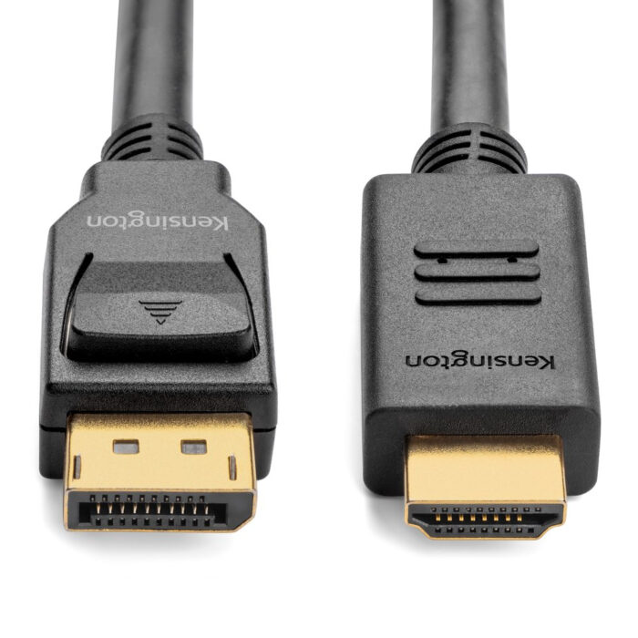 faLJFQqEOEqN3IOGotSXAg.c-r.jpg Kensington DisplayPort 1.2 (M) to HDMI (M) passive unidirectional cable, 1.8m (6ft) (K33025WW)