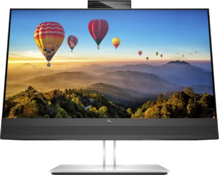 HP E24m G4 computer monitor 60.5 cm (23.8") 1920 x 1080 pixels Full HD Black, Silver (40Z32AA#ABB)