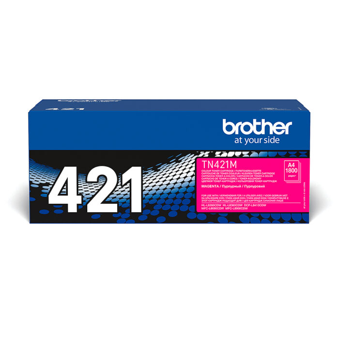 Brother TN-421M Toner-kit magenta, 1.8K pages ISO/IEC 19752 for Brother HL-L 8260/8360 (TN421M) - Image 1