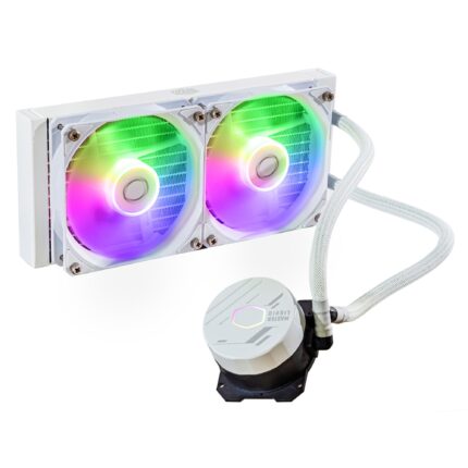 Cooler Master MasterLiquid 240L Core ARGB White Processor Liquid cooling kit 12 cm (MLW-D24M-A18PZ-RW)