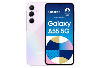 Samsung Galaxy A55 5G 16.8 cm (6.6") Hybrid Dual SIM Android 14 USB Type-C 8 GB 128 GB 5000 mAh Lilac