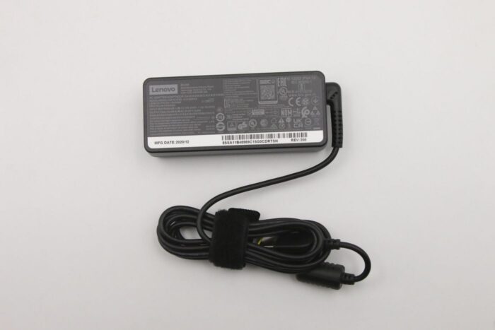 gLLYAAqAmUyzQ3Q_nvO1NA.c-r.jpg Lenovo CRU,AC_ADAPTER,Rectangle 65W 89%,100-240Vac,3P (5A10V03250)