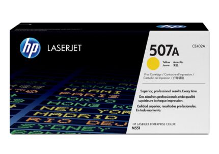 HP507A Toner cartridge yellow, 6K pages ISO/IEC 19798 for HP LaserJet EP 500 (CE402A)