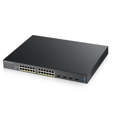 Zyxel XGS2210-28HP Managed L2 Gigabit Ethernet (10/100/1000) Power over Ethernet (PoE) 1U Black (XGS2210-28HP-GB0101F)