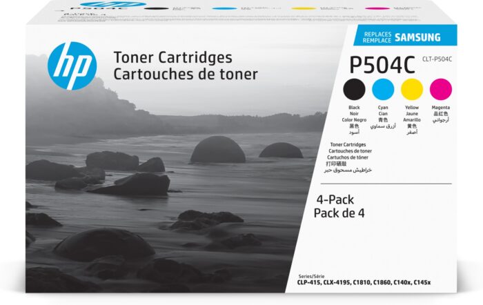 gaE3DBgjzU-d7Gni4qctEg.c-r.jpg HP SU400A/CLT-P504C Toner cartridge MultiPack Bk,C,M,Y 2500pg + 3x1800pg Pack=4 for Samsung CLP 415 (SU400A)