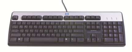 Hewlett Packard Enterprise DT528A keyboard USB Arabic, US International Black (DT528A#AB6)