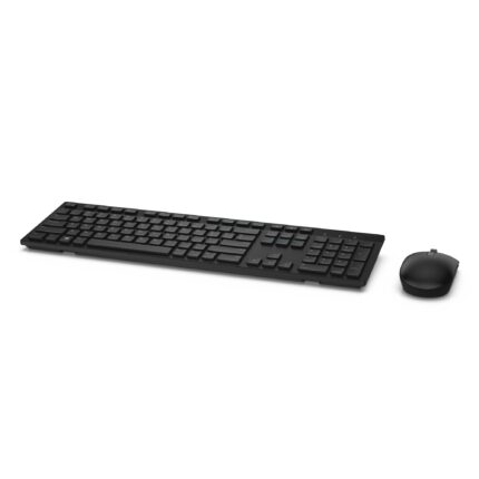 DELL KM636 keyboard Mouse included RF Wireless QWERTZ German Black (580-ADFO)