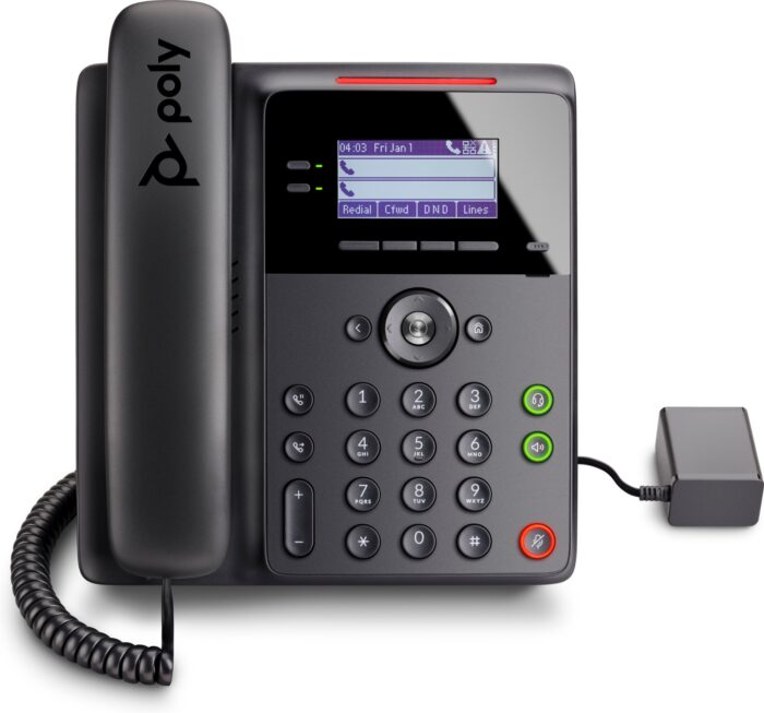 POLY Edge B30 IP Phone and PoE-enabled