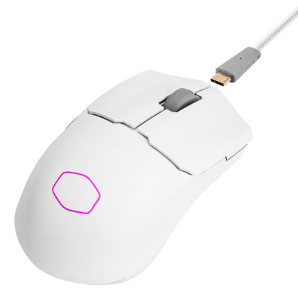 Cooler Master Peripherals MM712 mouse Ambidextrous RF Wireless + Bluetooth + USB Type-A Optical 19000 DPI (MM-712-WWOH1)