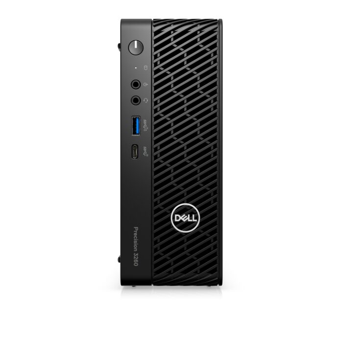 DELL Precision 3260 Intel Core i7 i7-13700 16 GB DDR5-SDRAM 512 GB SSD NVIDIA T1000 Windows 11 Pro CFF Workstation Black (MK4DJ)