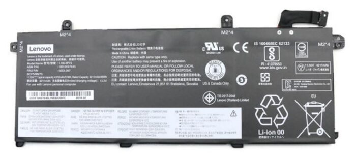 hJT2f7wsmkStHlwamc3t-g.c-r.jpg Lenovo Internal, 3c, 50Wh, LiIon, CXP Battery, Lenovo (5B10W13954)