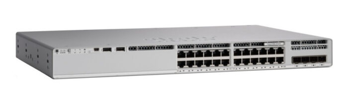 Cisco Catalyst C9200 Managed L3 Gigabit Ethernet (10/100/1000) Power over Ethernet (PoE) Grey (C9200-24P-E)