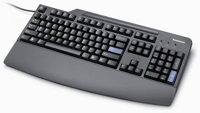 Lenovo 41A5100 keyboard USB US English Black (41A5100)