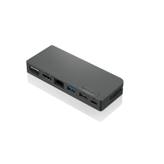 Lenovo 4X90S92381 laptop dock/port replicator Wired USB 3.2 Gen 1 (3.1 Gen 1) Type-C Grey (4X90S92381)