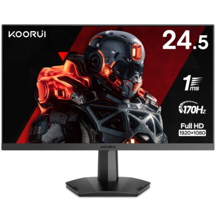 Koorui 25E3A computer monitor 62.2 cm (24.5") 1920 x 1080 pixels Full HD Black (25E3A)