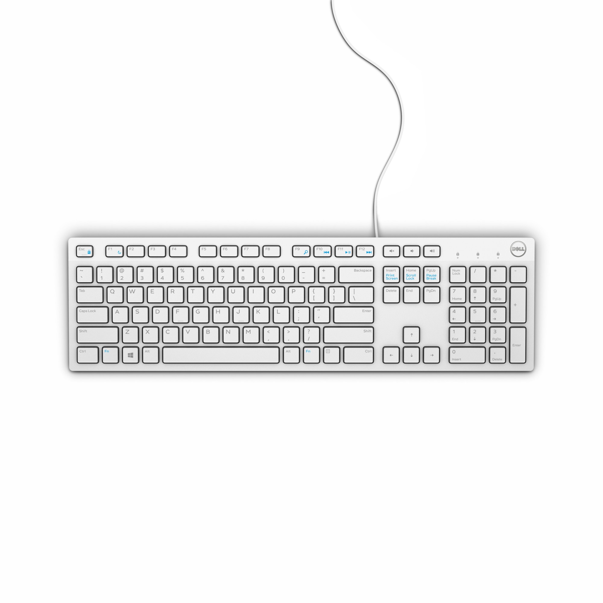 i-cYLJSCUk-MOgWBOFT2MQ.c-r.jpg DELL KB216 keyboard USB QWERTY US International White (580-ADGM)