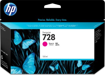 HP 728 Ink cartridge magenta 130ml for HP DesignJet T 730/830 (F9J66A)