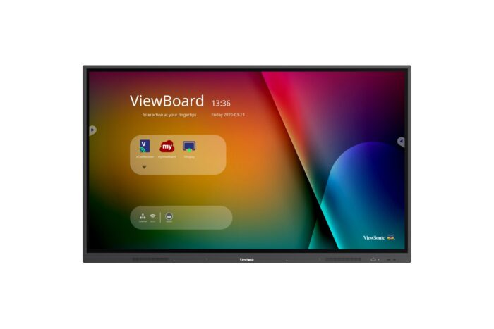 Viewsonic IFP7532 Signage Display Interactive flat panel 190.5 cm (75") 350 cd/m? 4K Ultra HD Black Touchscreen Built-in processor Android 9