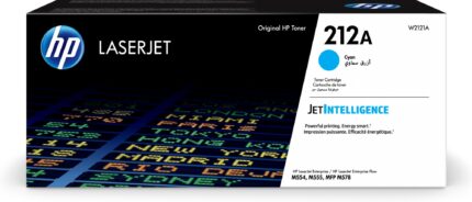 HP 212A Toner cartridge cyan, 4.5K pages ISO/IEC 19752 for HP CLJ M 554 (W2121A)