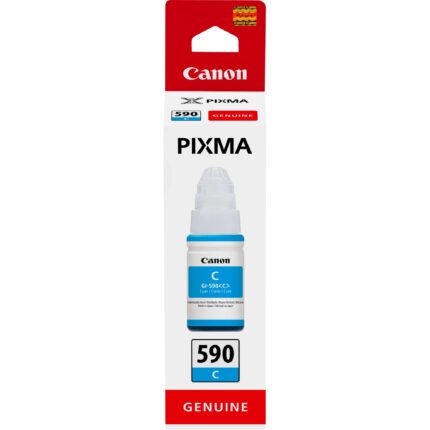 Canon 1604C001/GI-590C Ink bottle cyan, 7K pages 70ml for Canon Pixma G 1500 (1604C001)