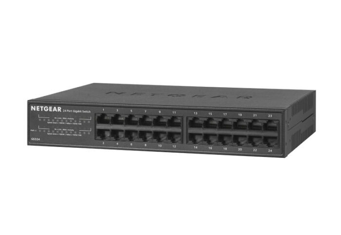 iRvUBYtMj0WufEV90V6-_A.c-r.jpg NETGEAR GS324 Unmanaged Gigabit Ethernet (10/100/1000) Black