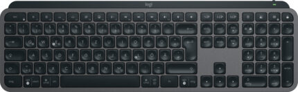 Logitech MX Keys S keyboard RF Wireless + Bluetooth QWERTZ German Graphite