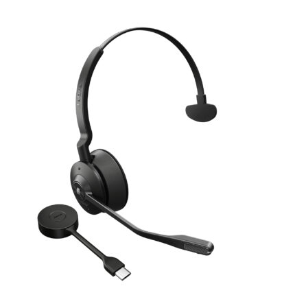 Jabra Engage 55 Headset Wireless Head-band Office/Call center Black, Titanium (9553-470-111)