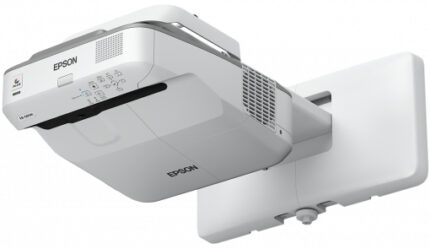 Epson EB-685W data projector Ultra short throw projector 3500 ANSI lumens 3LCD WXGA (1280x800) Grey, White (V11H744041)