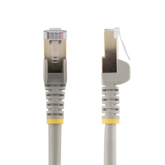 j7bAMsKwFEmqAgdwHvHrvQ.c-r.jpg StarTech.com 7m CAT6a Ethernet Cable - 10 Gigabit Shielded Snagless RJ45 100W PoE Patch Cord - 10GbE STP Network Cable w/Strain Relief - Grey Fluke Tested/Wiring is UL Certified/TIA
