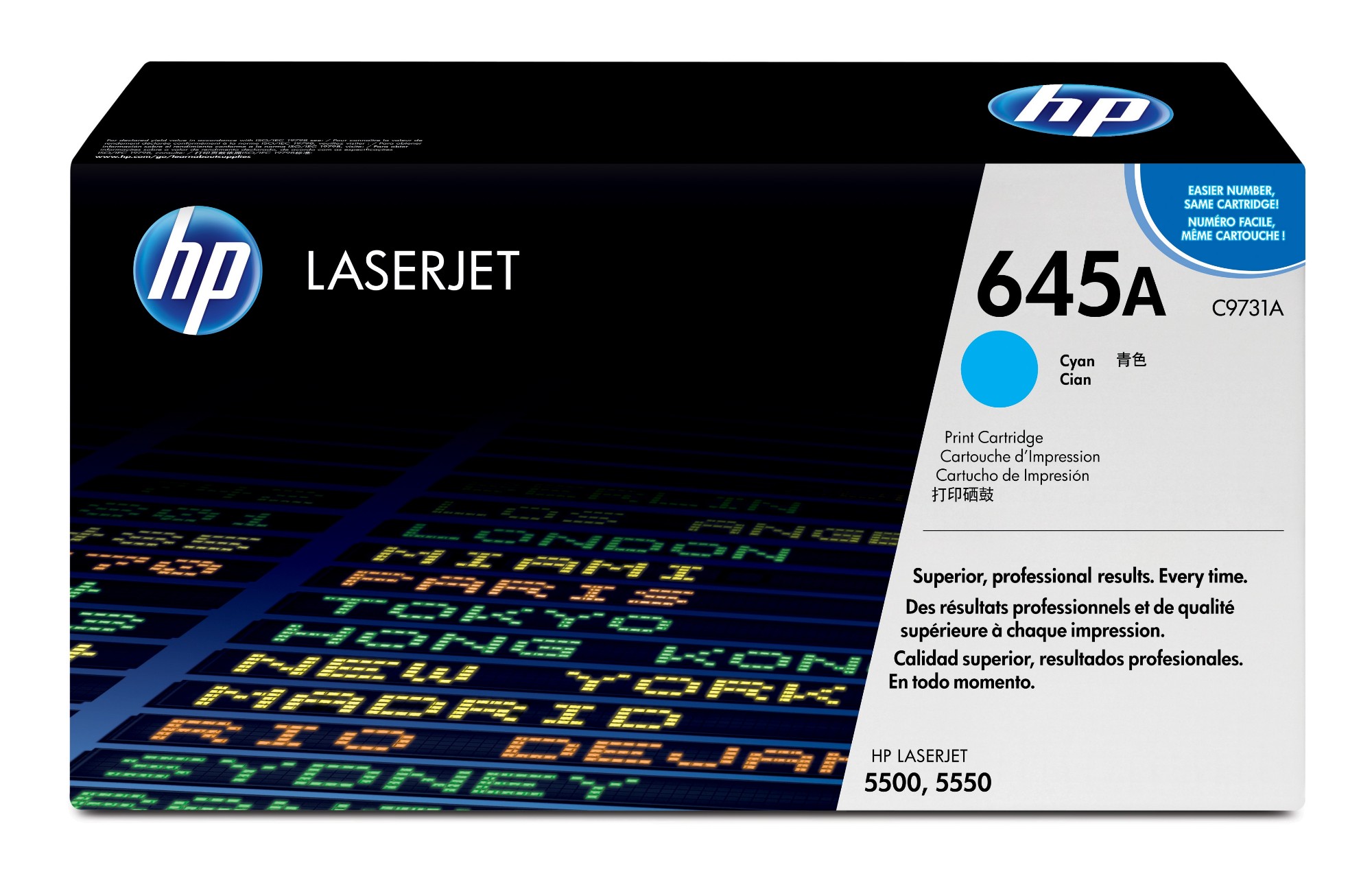 jjblPZHq30auXQwm0negGQ.c-r.jpg HP 645A Toner cartridge cyan, 12K pages/5% for Canon LBP-86 (C9731A)