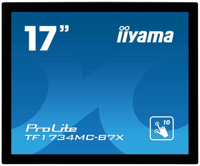 iiyama TF1734MC-B7X POS monitor 43.2 cm (17") 1280 x 1024 pixels SXGA Touchscreen (TF1734MC-B7X)