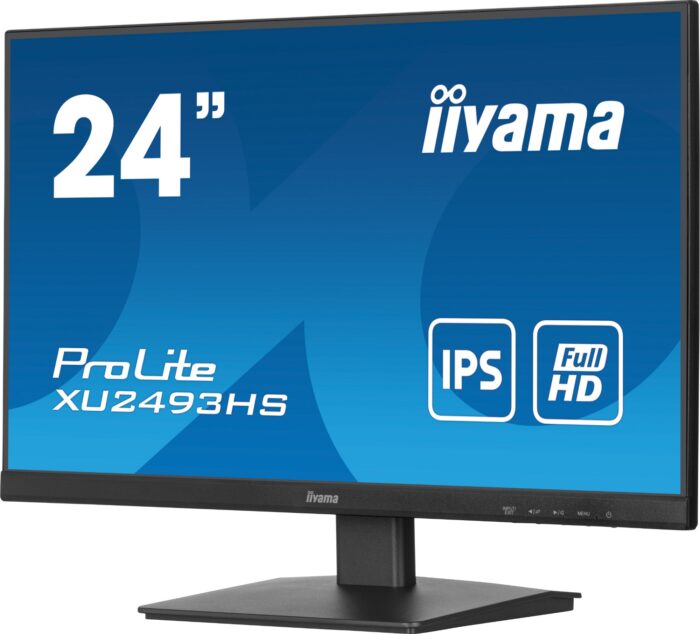 iiyama ProLite XU2493HS-B6 computer monitor 60.5 cm (23.8") 1920 x 1080 pixels Full HD LED Black (XU2493HS-B6)