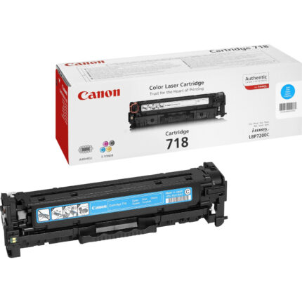Canon 2661B002/718C Toner cartridge cyan, 2.9K pages ISO/IEC 19798 for Canon LBP-7200 (2661B002)