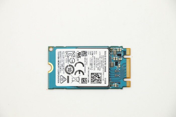 Lenovo SSD M.2 PCIe NVMe FRU SSD 512GB RoHS Toshiba M.2 BG3 512GB (00UP652)