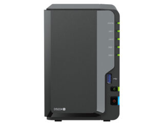 Synology DiskStation DS224+ NAS Desktop Ethernet LAN Black J4125