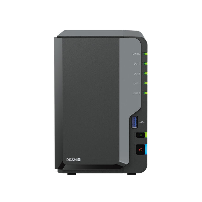 Synology DiskStation DS224+ NAS Desktop Ethernet LAN Black J4125