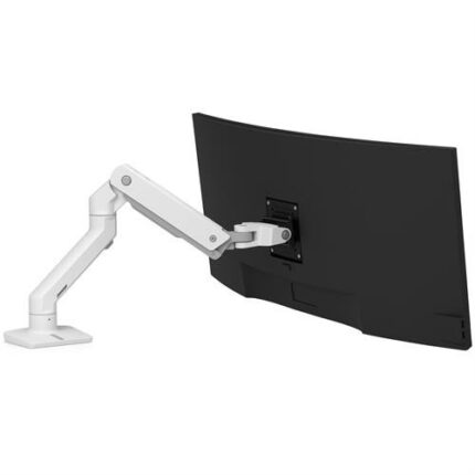 Ergotron HX Series 45-475-216 monitor mount / stand 124.5 cm (49") White Desk (45-475-216)