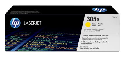 HP 305A Toner cartridge yellow, 2.6K pages ISO/IEC 19798 for HP LaserJet M 375 (CE412A)