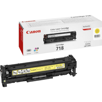 Canon 2659B002/718Y Toner cartridge yellow, 2.9K pages ISO/IEC 19798 for Canon LBP-7200 (2659B002)