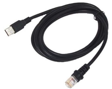 Honeywell serial cable Black 3 m RS-232C AUX (CBL-420-300-C00)