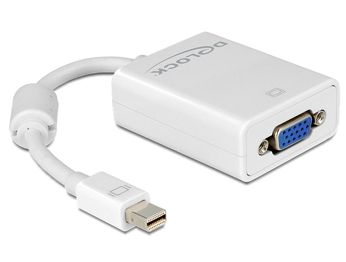 mpchIgCXEkGOLysaEQ5Kug.c-r.jpg DeLOCK Adapter mini Displayport / VGA FM 0.18 m VGA (D-Sub) White (65130)