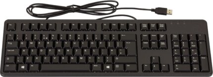 DELL USB Slim QuietKey Keyboard (UK) (KB212-B)