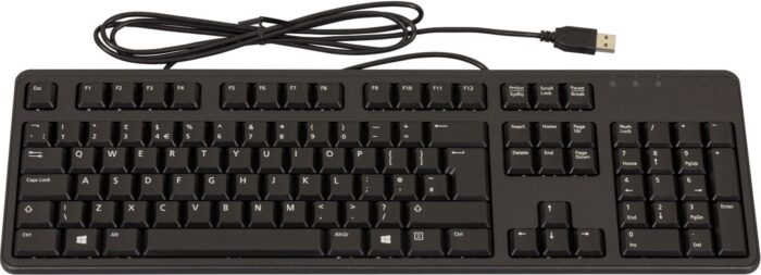 DELL USB Slim QuietKey Keyboard (UK) (KB212-B)