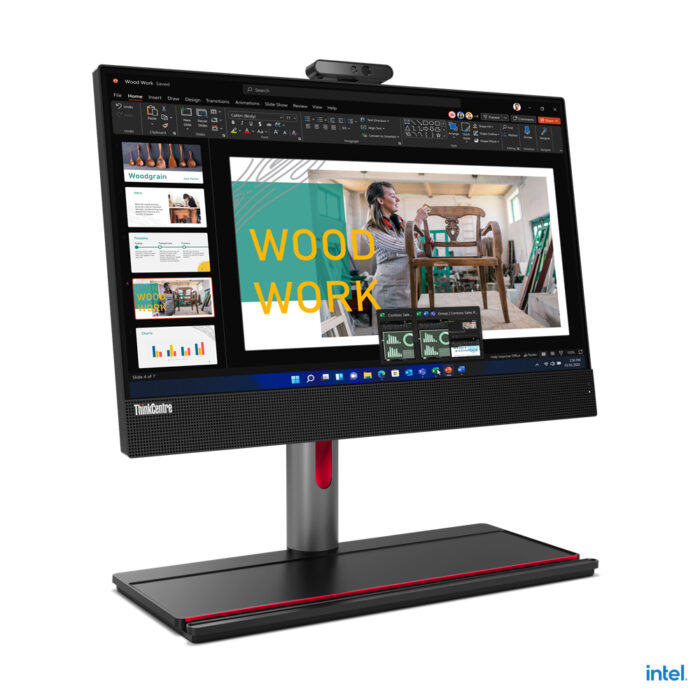 Lenovo ThinkCentre M70a Gen 3 Intel Core i5 i5-12500 54.6 cm (21.5") 1920 x 1080 pixels All-in-One PC 8 GB DDR4-SDRAM 256 GB SSD Windows 11 Pro Wi-Fi 5 (802.11ac) Black