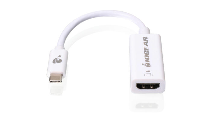 nNtLjfi1X0iQJSfIH87q_g.c-r.jpg iogear GUC3CHD60 video cable adapter USB Type-C HDMI Type A (Standard) White (GUC3CHD60)