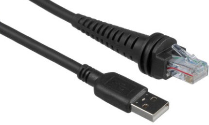 Honeywell USB cable 3 m USB A Black (CBL-500-300-S00-01)