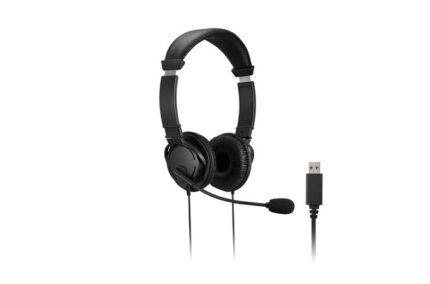 Kensington HiFi USB Headphones with Mic and Volume Control Buttons (K33065WW)